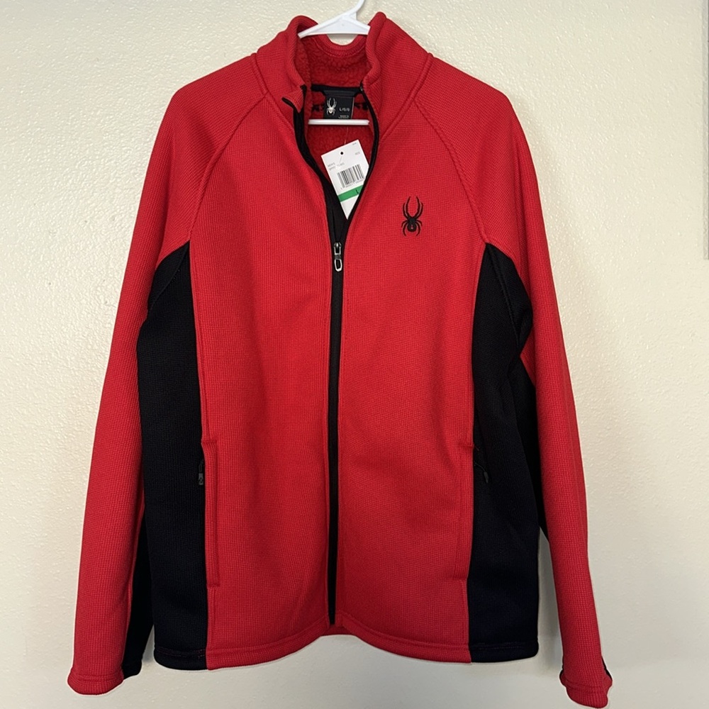SPYDER| Colorblock Zip Jacket L - Picture 2 of 10